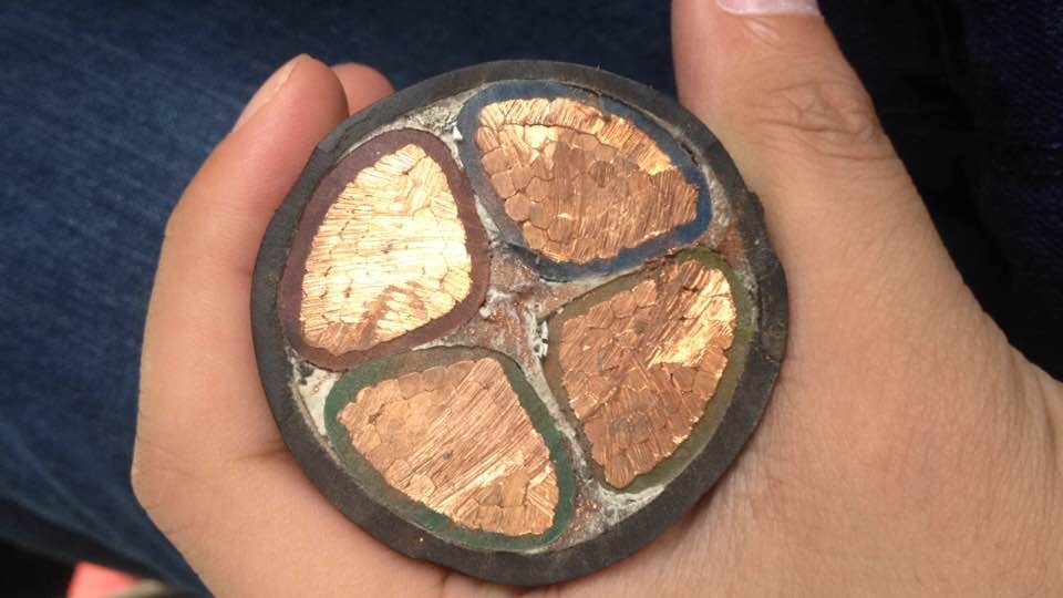 ZB-YJV-4*35+E10阻燃B級(jí)電力電纜