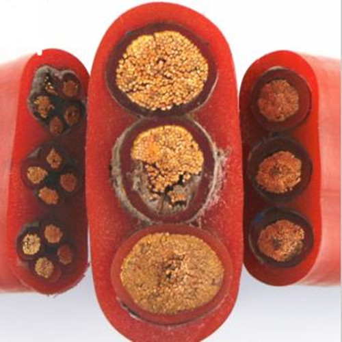 YGCFB-3x50+1x25重型硅橡膠護(hù)套扁平軟電纜